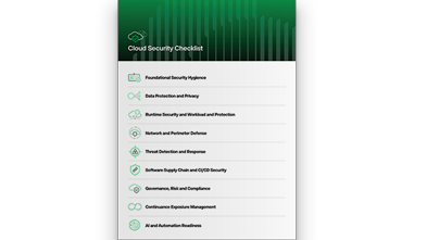 The Security Checklist for Cloud Defenders