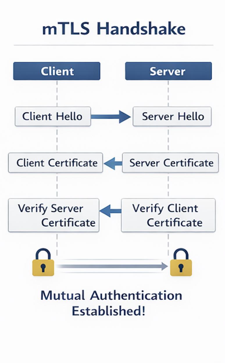 The mTLS Handshake Sequence