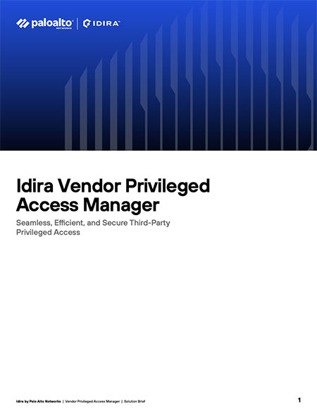 Vendor PAM Solution Brief