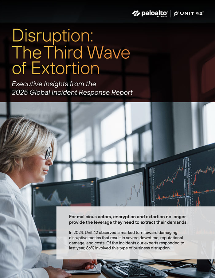 Disruption: Third Wave of Extortion